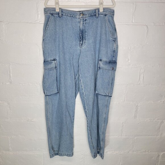 Madewell Women's Size 32 Jeans Low Slung Cargo - Picture 1 of 7